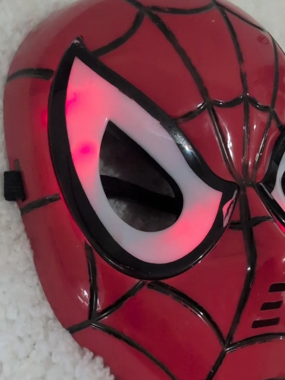 Kids Red Spider Mask Costume Accessory